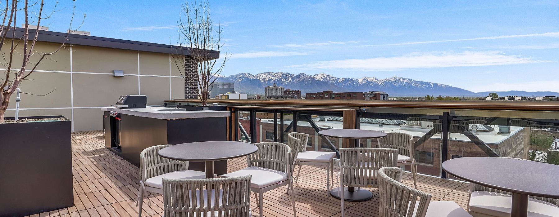 tables on rooftop in salt lake city utah